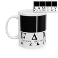 Personalized Family Photo Mug – Custom Picture & Quote Coffee Cup | “Family Where Life Begins” Gift