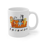 Cute Cartoon Dog Friends Sofa Mug – Funny Coffee Cup Gift for TV Lovers & Best Friends