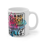 I’m Not Bossy I Just Have Leadership Skills Mug – Funny Boss Lady Coffee Cup Gift