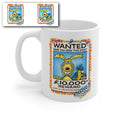 Ogri Wanted Dog Mug – £10,000 Reward Cartoon Dog Poster Coffee Mug, Funny Novelty Tea Cup Gift