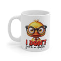 Funny Duck Mug – “I Don’t Give a Duck” Coffee Cup | Cute Geeky Duck with Glasses | Perfect Gift for Coffee Lovers & Office Humor