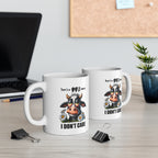 Funny Cow Mug – “99% Chance I Don’t Care” Coffee Cup | Cute Lazy Cow Gift for Coffee Lovers, Cow Humor Mug
