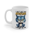 Funny Grumpy Cat Coffee Mug – “I Don’t Need Your Attitude, I Brought My Own” | Sarcastic Gift for Cat Lovers