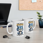 Funny Grumpy Cat Coffee Mug – “I Don’t Need Your Attitude, I Brought My Own” | Sarcastic Gift for Cat Lovers