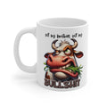 Funny Cow Mug – “Not My Pasture, Not My Bullshit” | Sarcastic Coffee Cup for Office & Home | Perfect Gift for Animal Lovers