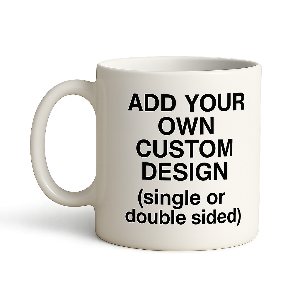 Custom Photo & Text Mug – Personalized Coffee Cup | Create Your Own Design Gift