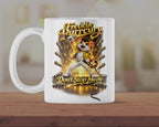 Freddie Purrcury Funny Cat Mug – Don’t Stop Meow Cute Rock Cat Coffee Mug, Parody Music Cat Gift, Cartoon Cat Tea Cup