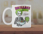 Beetlejuice Bites Breakfast Cereal Mug – Funny Beetlejuice Coffee Cup, Horror Movie Fan Gift