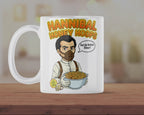 Hannibal Honey Hoops Funny Horror Mug – Dark Humour Cereal Parody Coffee Cup