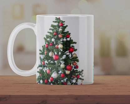Christmas Stitch Mug – Merry Christmas Coffee Cup
